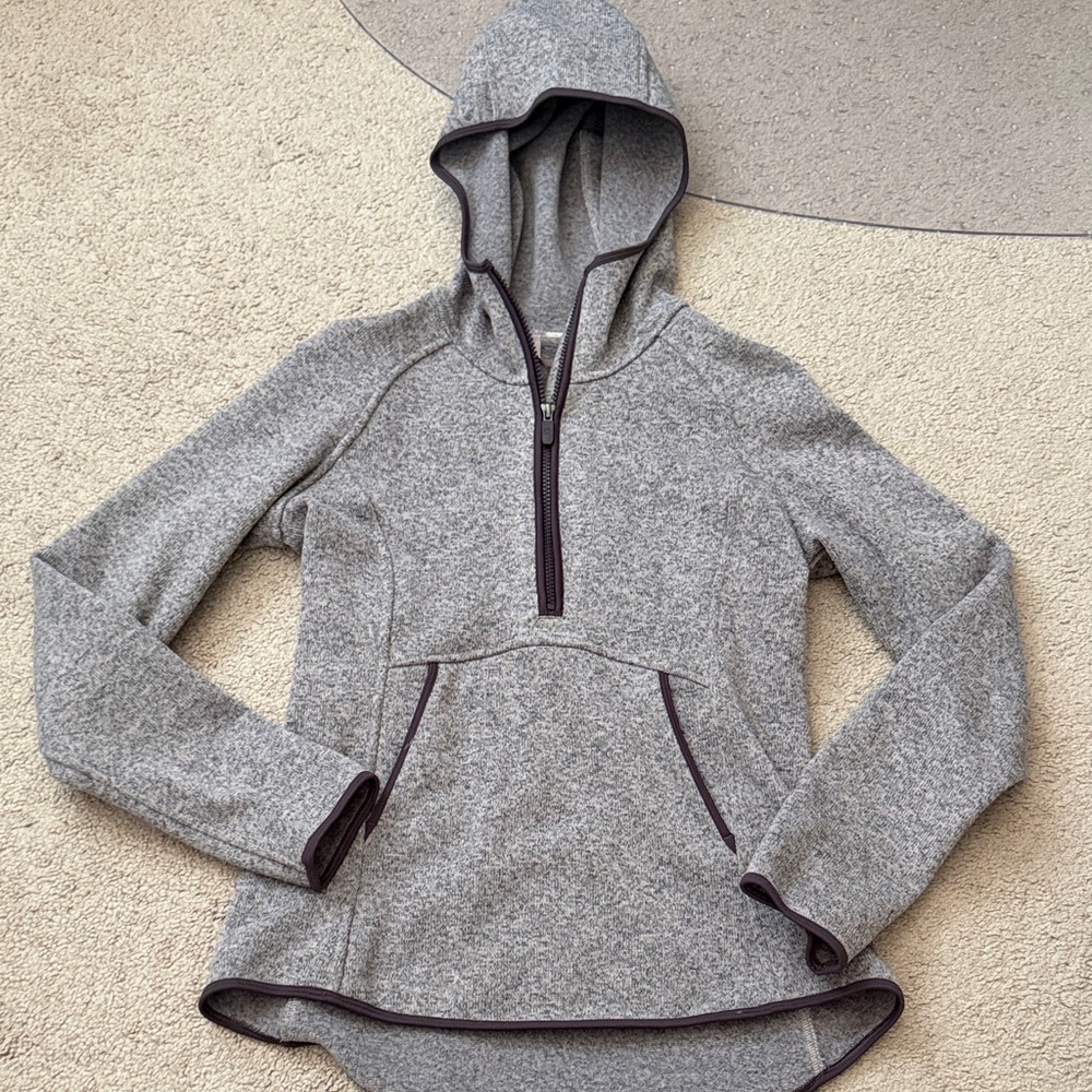 Beautiful heathered purple hoody